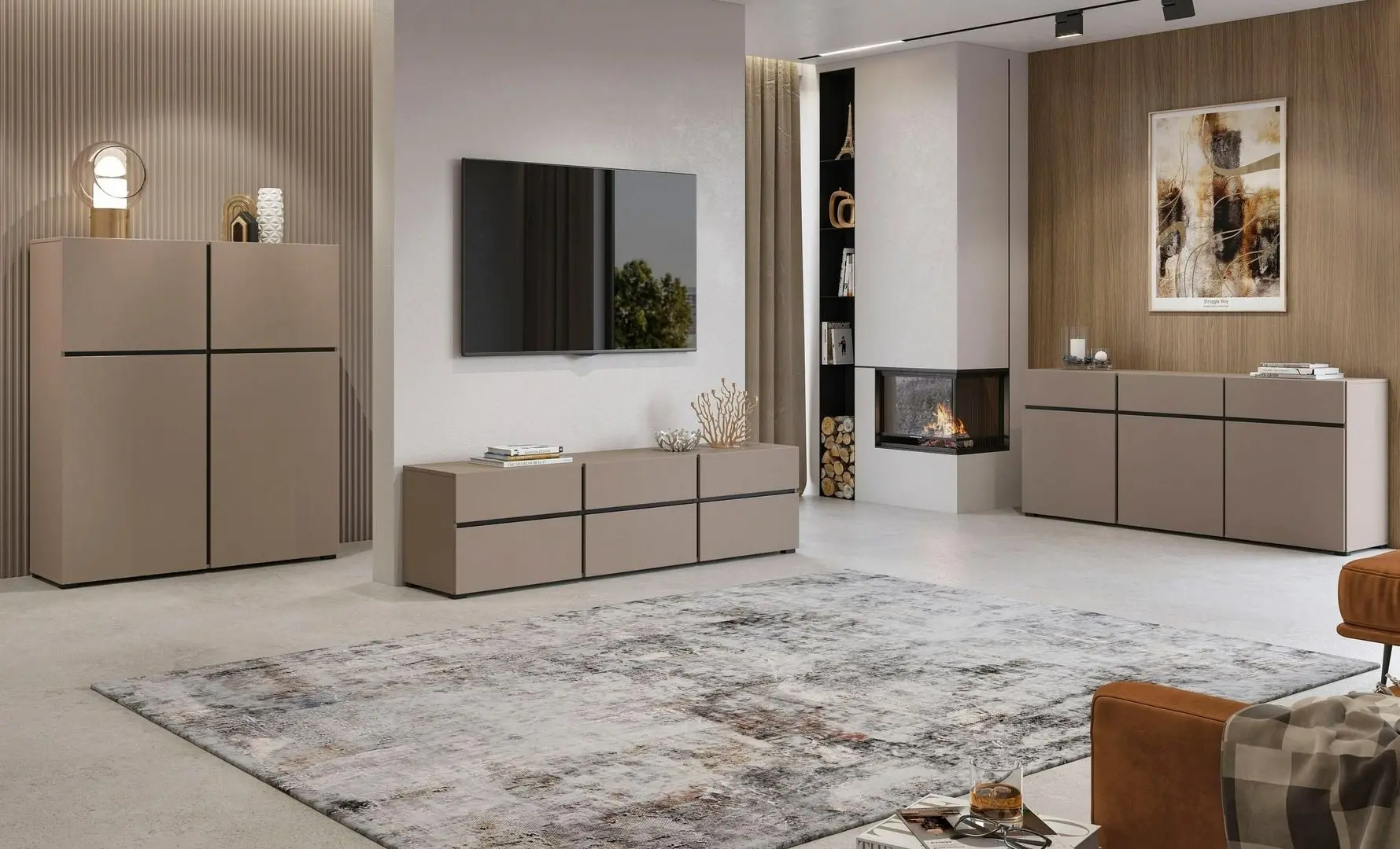 Tumba Helvetia Cross 3D3S 180x78 (Congo/Black)