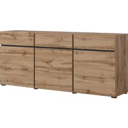 Tumba Helvetia Cross 3D3S 180x78 (Wotan Oak/Black) Thumb