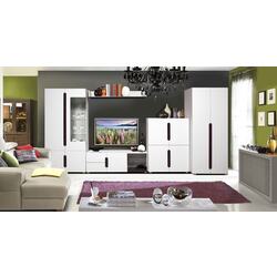 Comoda КМК 0466.3 Niagara 4U (White/Canterbury Oak/White Pearl) Thumb