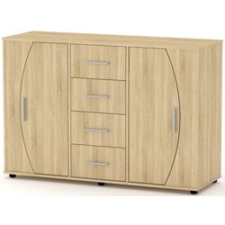 Comoda Компанит 4-2-2 (Sonoma Oak)