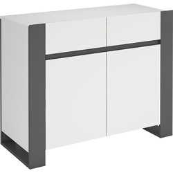 Тумба Magnusplus Combo 100х78.8х42.1 (Graphite/White) Thumb