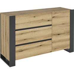 Tumba Magnusplus Combo C22 130х78.8х42.1 (Graphite/Evoke Coast Oak) Thumb