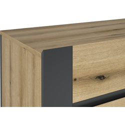 Tumba Magnusplus Combo C22 130х78.8х42.1 (Graphite/Evoke Coast Oak) Thumb