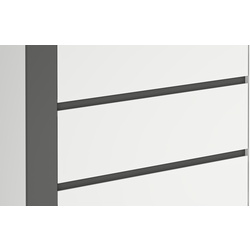 Tumba Magnusplus Combo C22 130х78.8х42.1 (Graphite/White) Thumb