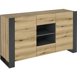 Tumba Magnusplus Combo CO5 140х78.8х42.1 (Graphite/Evoke Coast Oak) Thumb