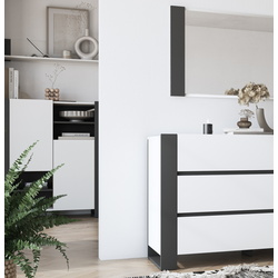 Тумба Magnusplus Combo CO6 100х118.7х42.1 (Graphite/White) Thumb