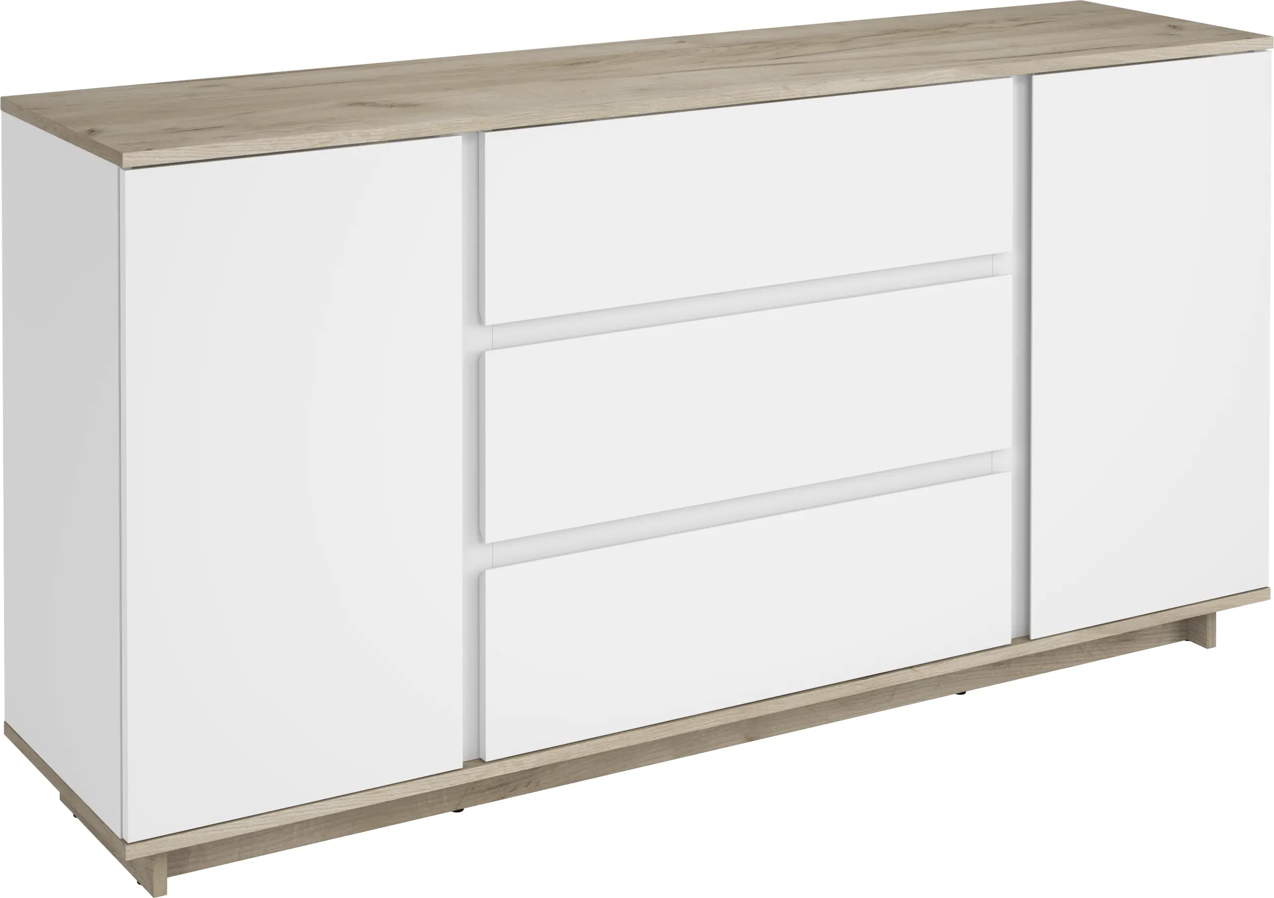 Tumba Magnusplus Concept 2D3S 160x82x40 (Grey Craft Oak/Nimphea Alba)