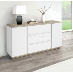 Tumba Magnusplus Concept 2D3S 160x82x40 (Grey Craft Oak/Nimphea Alba)