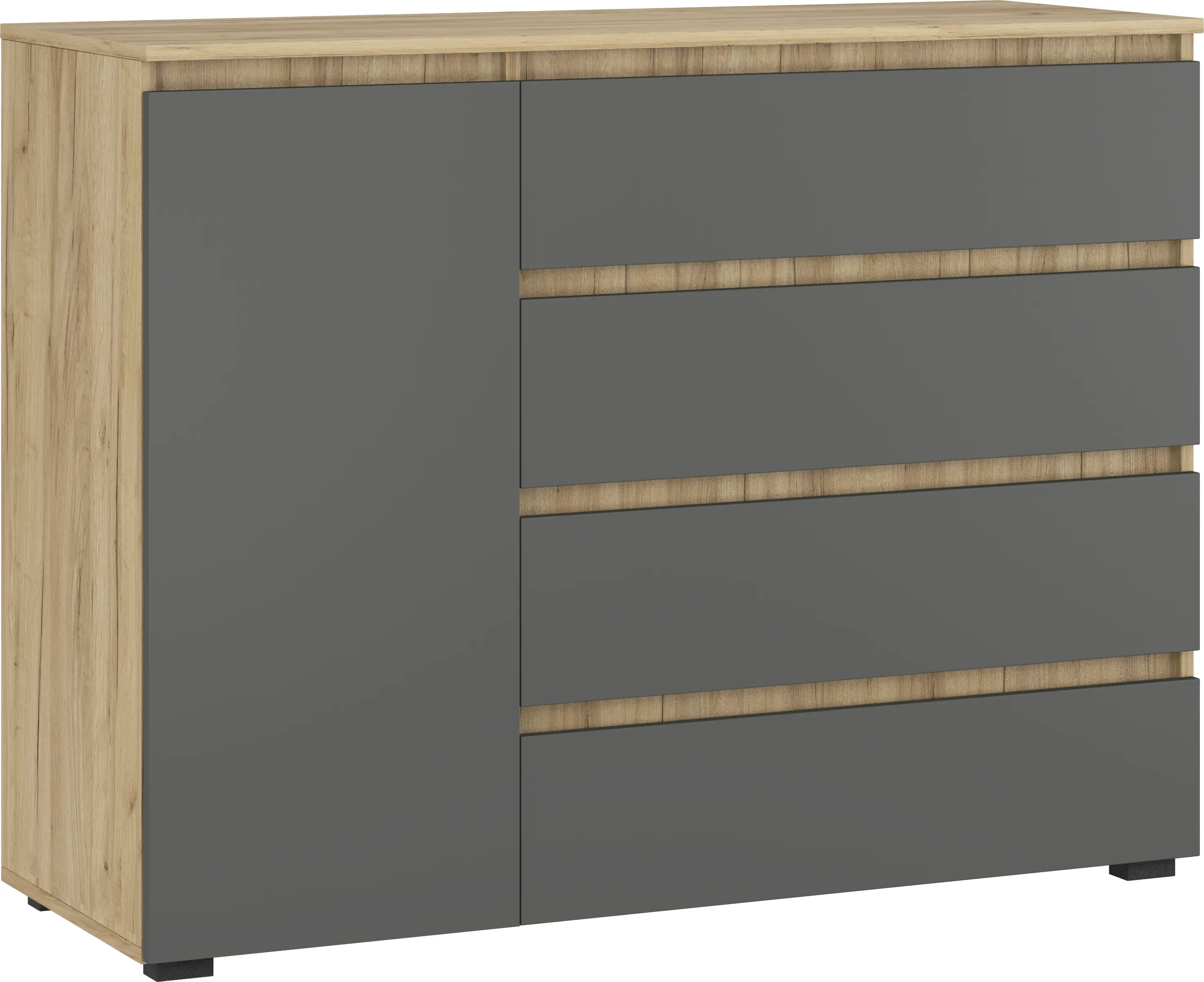 Tumba Magnusplus Grand 1200 1D4S (Gold Craft Oak/Graphite) - 2