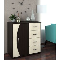 Tumba Marcel Prod 4-1-1 RO (Wenge/Birch)