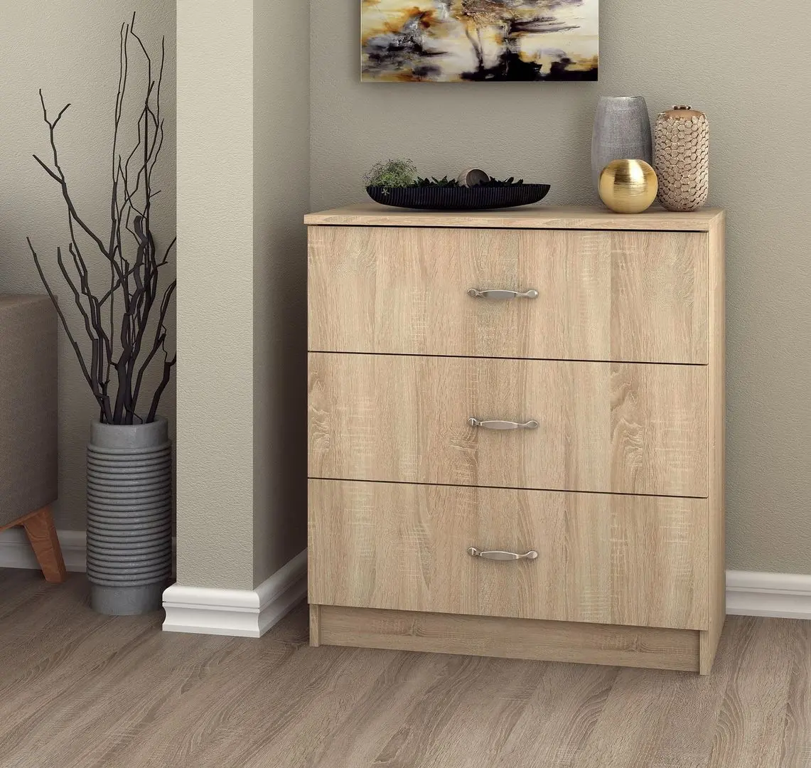 Comoda Marcel Prod COM3-SO (Sonoma Oak)