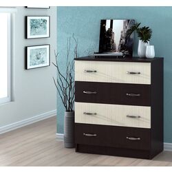 Comoda Marcel Prod COM4B-WEME (Wenge/Birch)