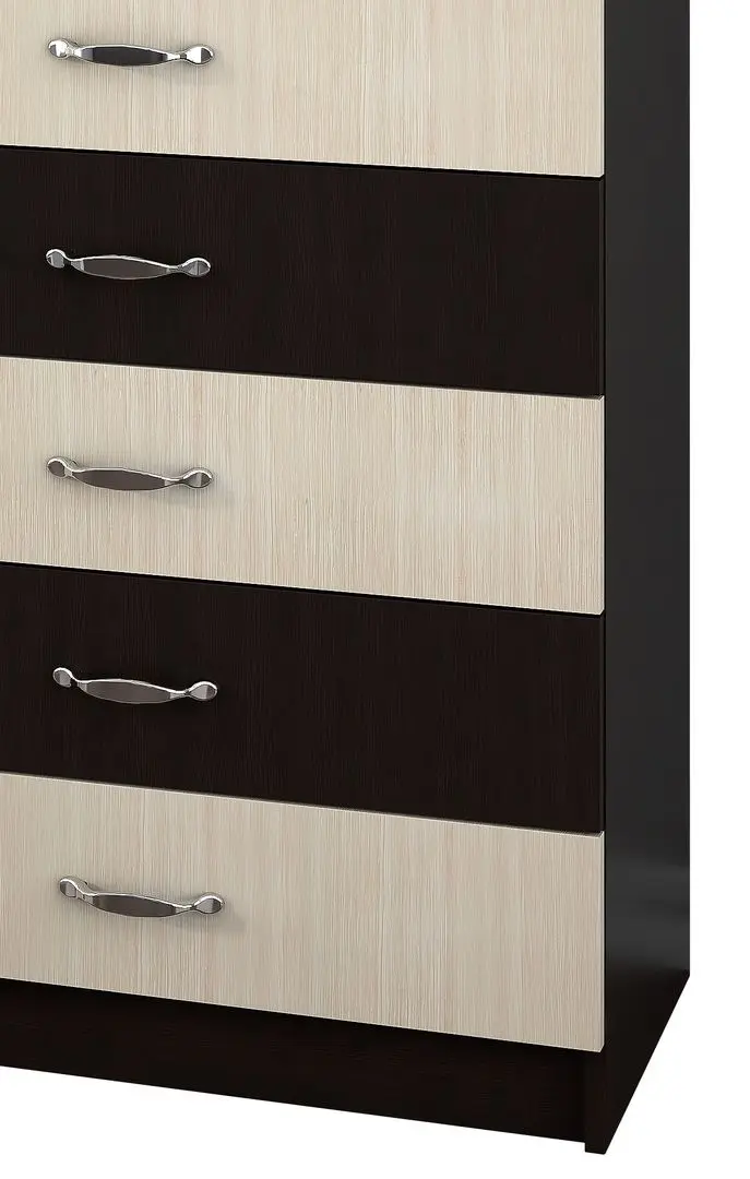 Комод Marcel Prod COM5SWEM (Wenge/Birch) - 2