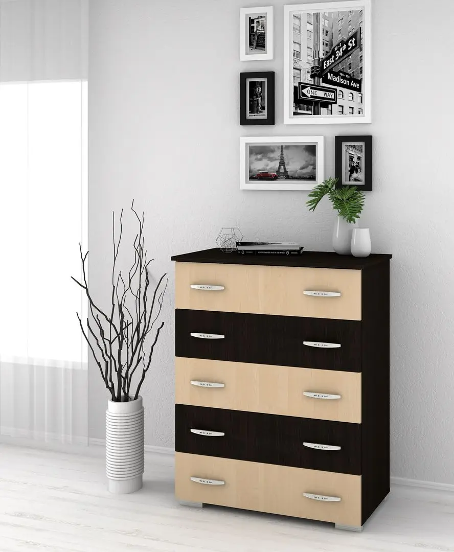 Comoda Marcel Prod COMAL5S (Wenge/Birch)