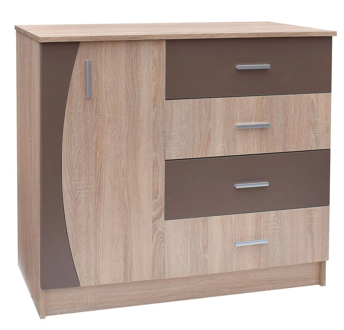 Tumba Marcel Prod KF5 (Sonoma Oak/Cappuccino)