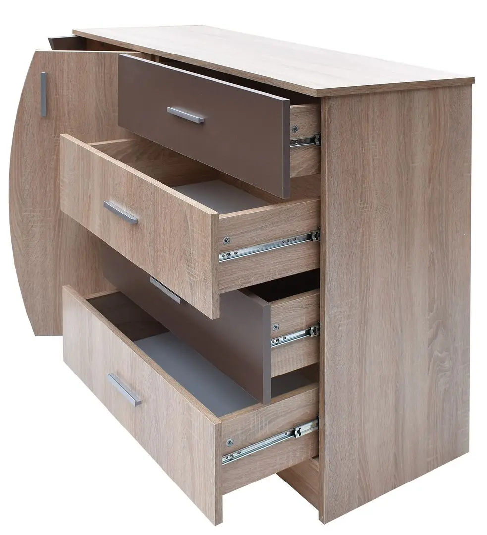 Tumba Marcel Prod KF5 (Sonoma Oak/Cappuccino)