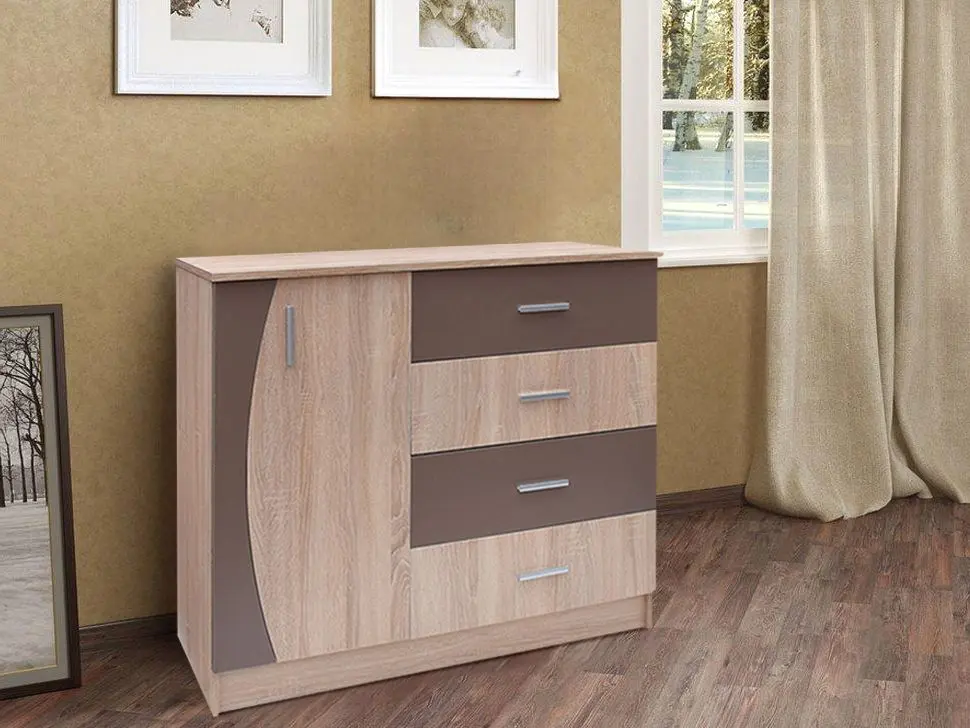 Tumba Marcel Prod KF5 (Sonoma Oak/Cappuccino)