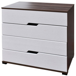 Comoda Marcel Prod Maria COMMA (Walnut/White) Thumb