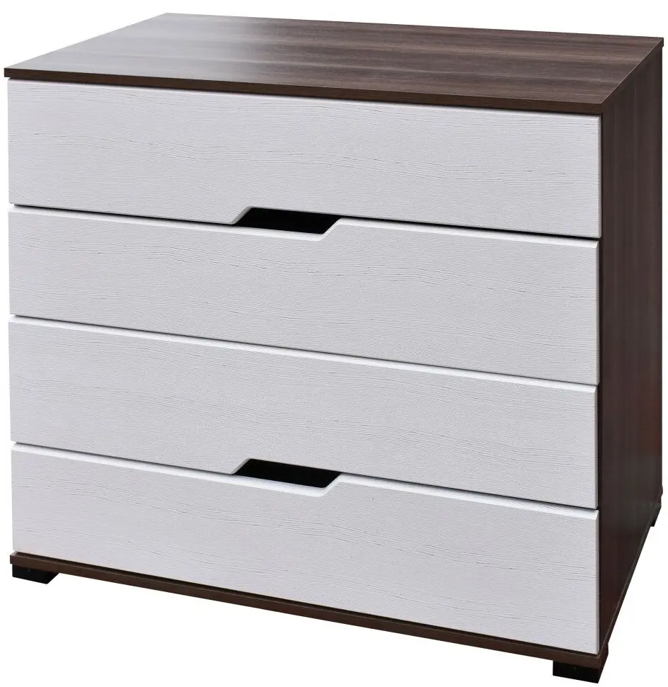 Comoda Marcel Prod Maria COMMA (Walnut/White) - 2