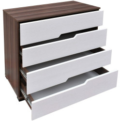 Comoda Marcel Prod Maria COMMA (Walnut/White) Thumb
