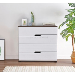 Comoda Marcel Prod Maria COMMA (Walnut/White)