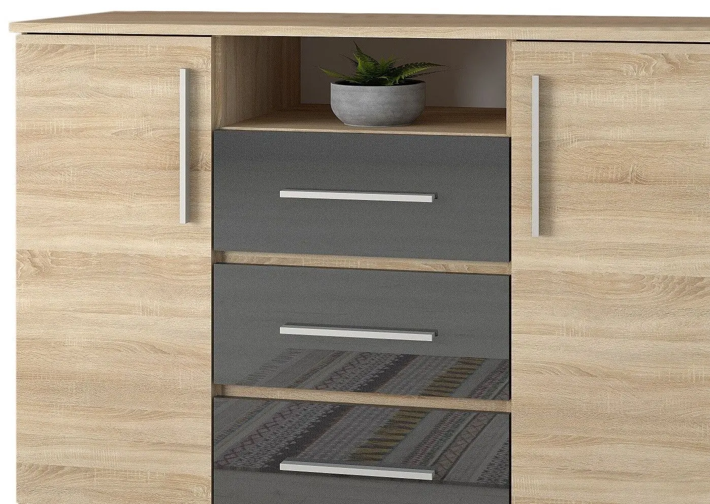 Tumba Marcel Prod Maya (Sonoma Oak/Anthracite) - 2