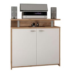 Tumba Marcel Prod LIFE 2D (White/Wotan Oak) Thumb