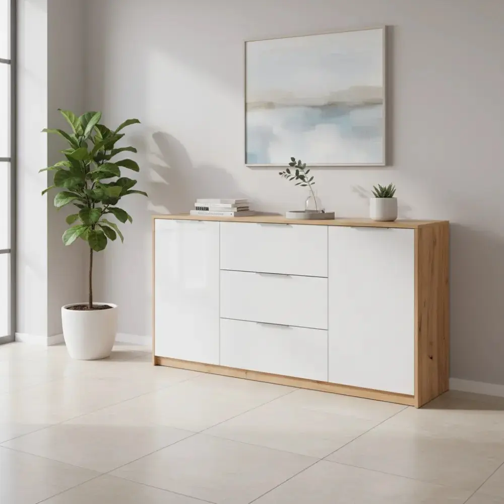 Tumba MatroLuxe Aura №2 (Craft Oak Golden/White)