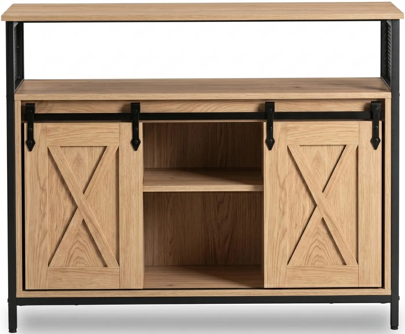 Tumba Mebel Elite Arlo 100cm (Oak/Black) - 2