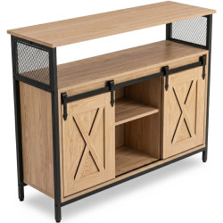 Tumba Mebel Elite Arlo 100cm (Oak/Black) Thumb