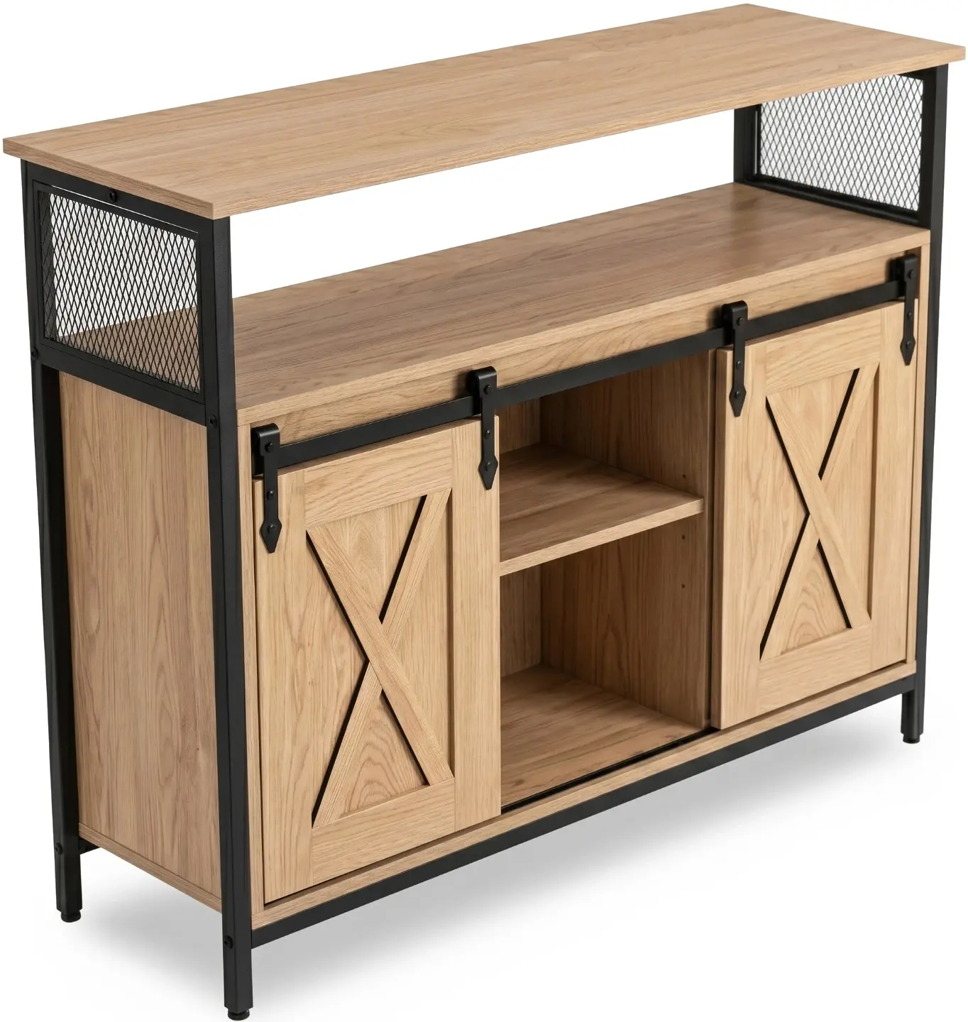 Tumba Mebel Elite Arlo 100cm (Oak/Black) - 3
