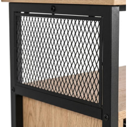 Tumba Mebel Elite Arlo 100cm (Oak/Black) Thumb