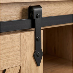 Tumba Mebel Elite Arlo 100cm (Oak/Black) Thumb