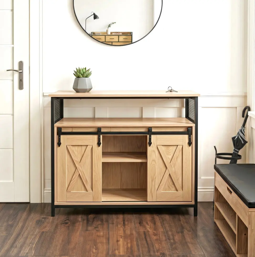 Tumba Mebel Elite Arlo 100cm (Oak/Black)