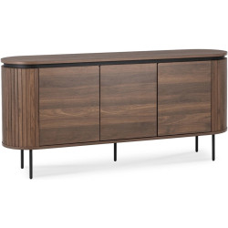 Tumba Mebel Elite Beck 160 (Walnut/Black) Thumb