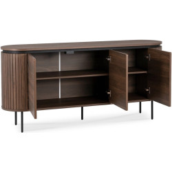Tumba Mebel Elite Beck 160 (Walnut/Black) Thumb