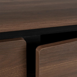 Tumba Mebel Elite Beck 160 (Walnut/Black) Thumb