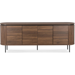 Tumba Mebel Elite Beck 200 (Walnut/Black) Thumb