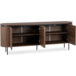 Tumba Mebel Elite Beck 200 (Walnut/Black) Thumb