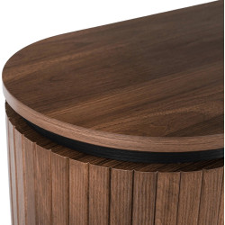 Tumba Mebel Elite Beck 200 (Walnut/Black) Thumb