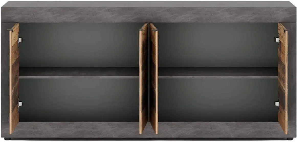 Tumba Mebel Elite Blago 180cm (Dark Oak/Black) - 4