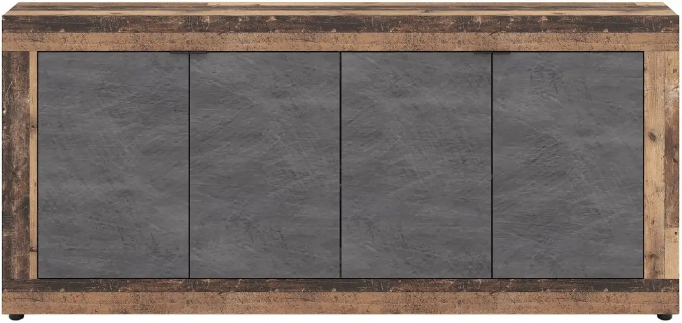 Tumba Mebel Elite Blago 180cm (Dark Oak/Graphite) - 2