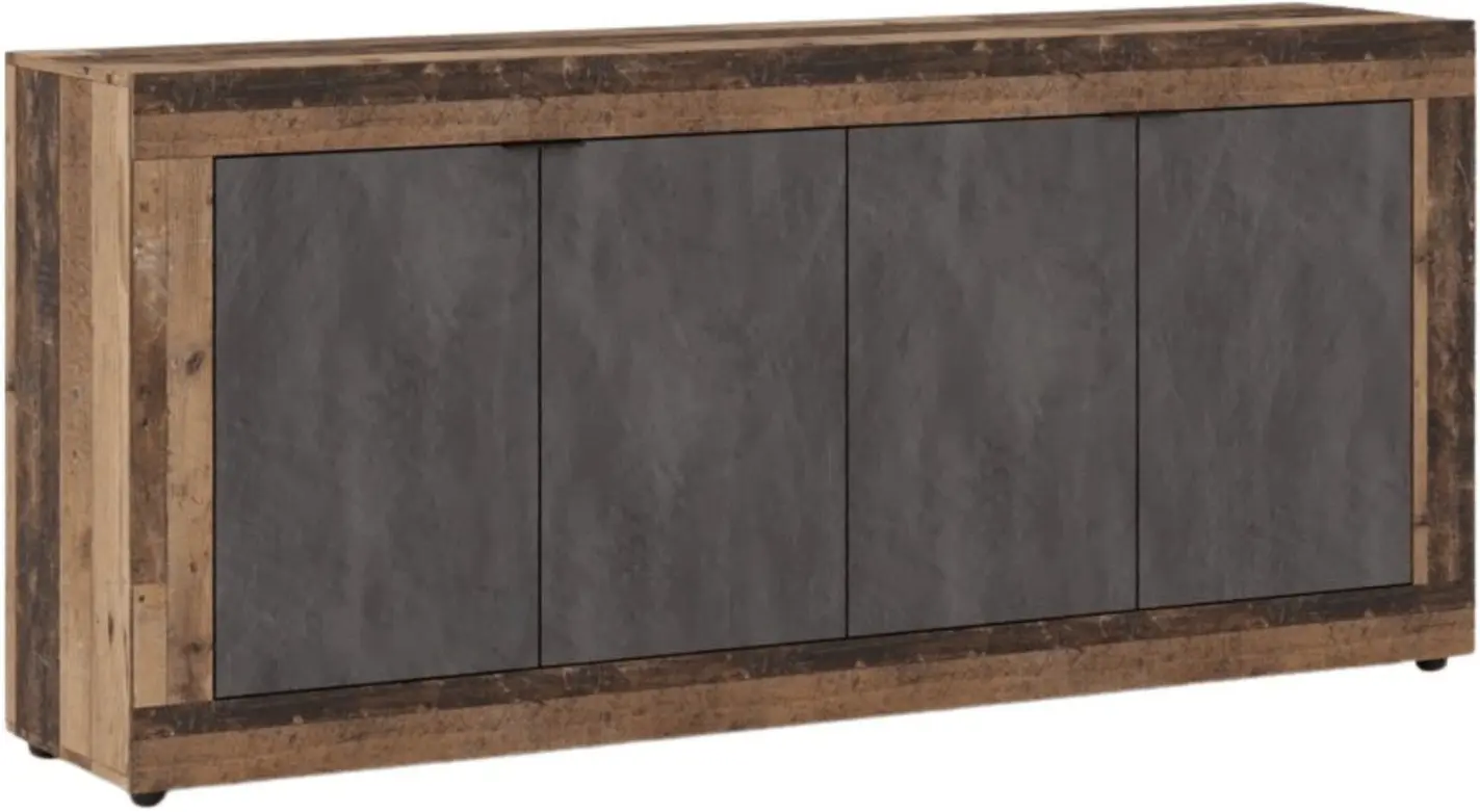 Tumba Mebel Elite Blago 180cm (Dark Oak/Graphite) - 3