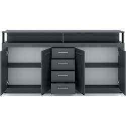 Tumba Mebel Elite Blago 190cm (Anthracite) Thumb
