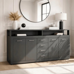 Tumba Mebel Elite Blago 190cm (Anthracite)
