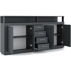 Tumba Mebel Elite Blago 190cm (Anthracite) Thumb