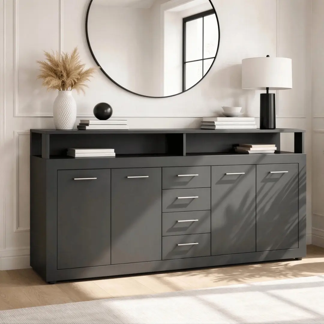 Tumba Mebel Elite Blago 190cm (Anthracite)
