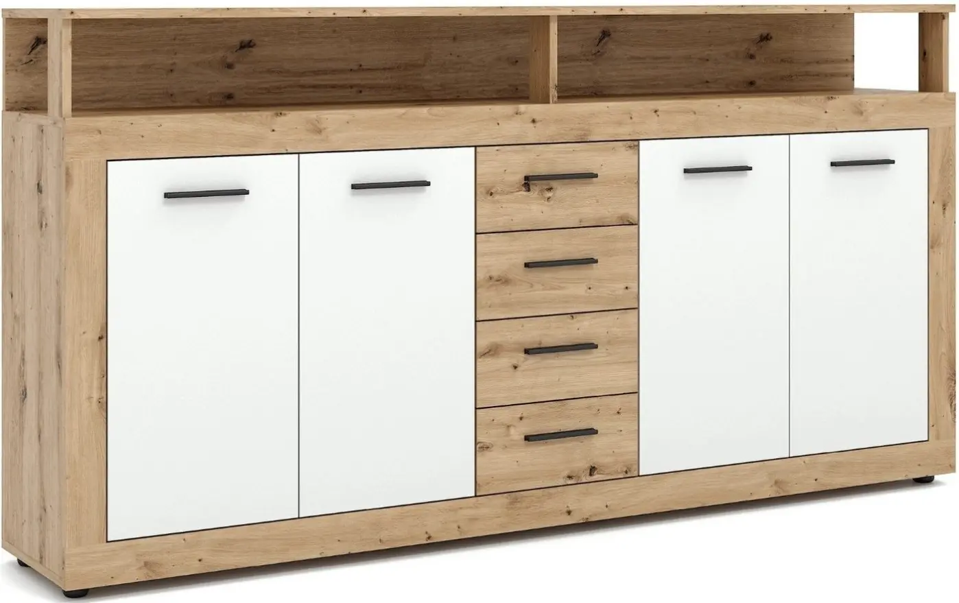 Tumba Mebel Elite Blago 190cm (Artisan Oak/White) - 3