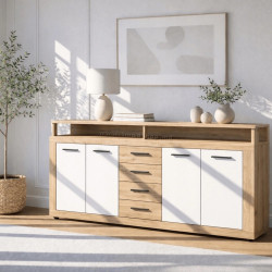 Tumba Mebel Elite Blago 190cm (Artisan Oak/White)