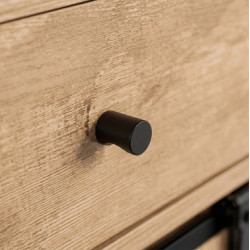 Tumba Mebel Elite Cole 70cm (Oak/Black) Thumb